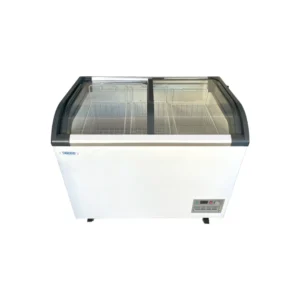 Congelador 320 Litros Vidrio Curvo Plus. Bozzo