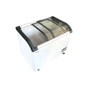 Congelador 320 Litros Vidrio Curvo Plus. Bozzo