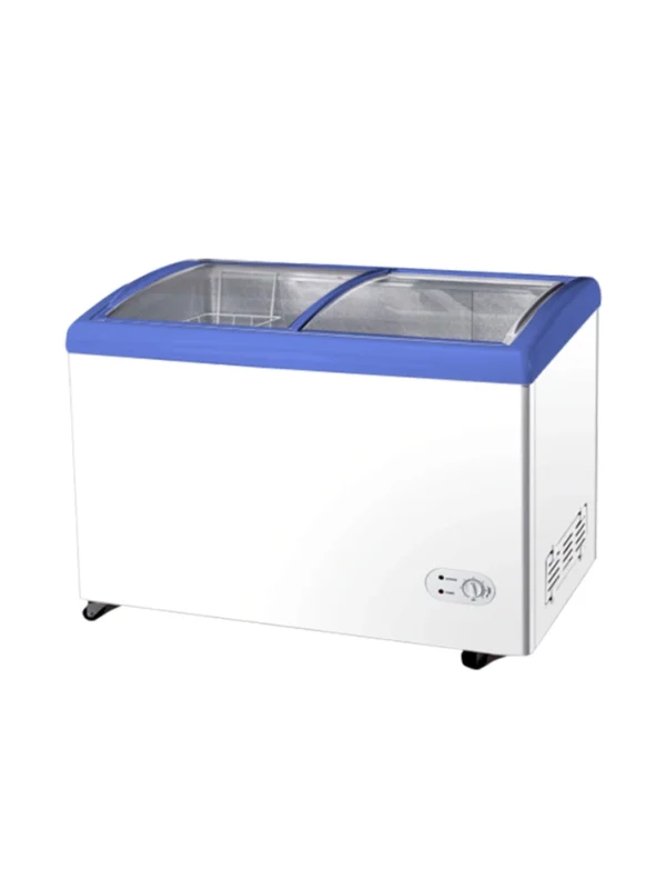Congelador SCD-250 Litros Vidrio Curvo. Bozzo