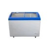 Congelador SCD-350 Litros Vidrio Curvo. Bozzo