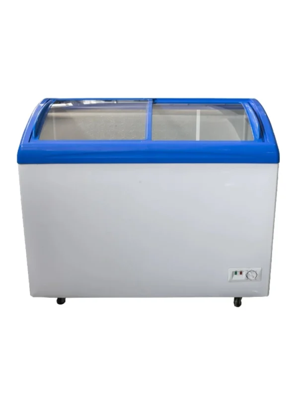 Congelador SCD-350 Litros Vidrio Curvo. Bozzo
