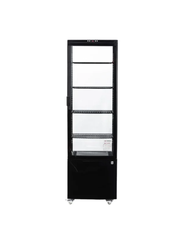 Vitrina Vertical R-300 Negro. Bozzo