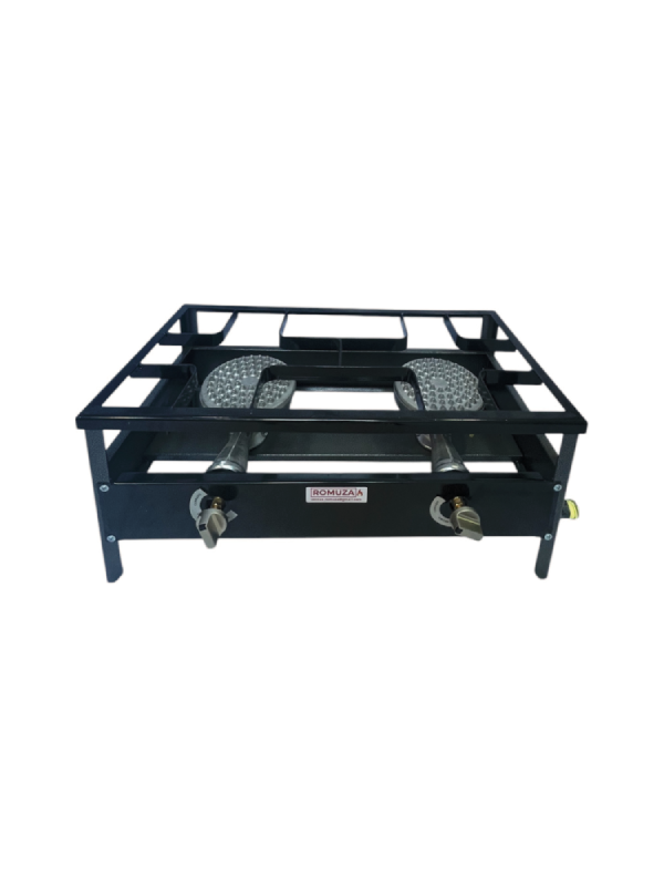 Anafe Industrial 2 Platos Bajo 64x30 Cm. Romuza