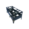 Anafe Industrial 2 Platos Bajo 64x30 Cm. Romuza