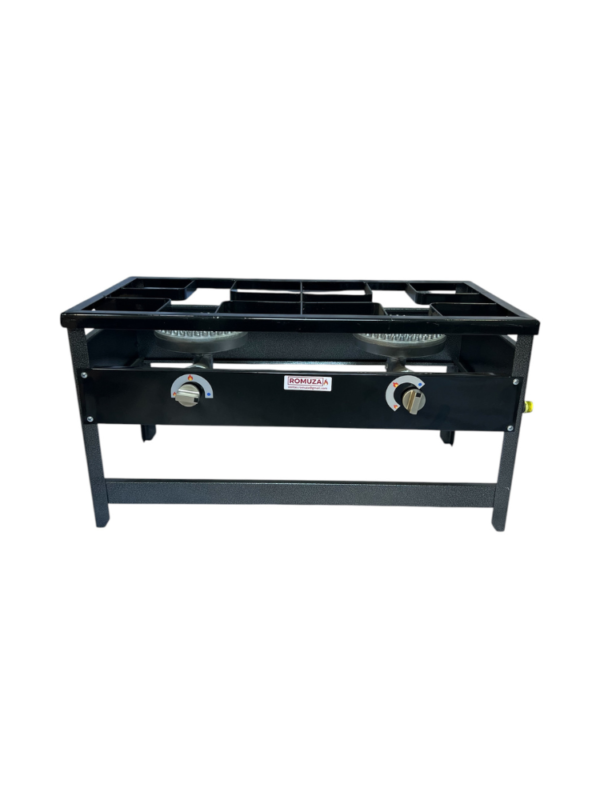 Anafe Industrial 2 Platos Bajo 77x40 Cm. Romuza
