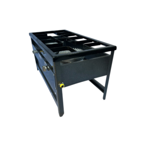 Anafe Industrial 2 Platos Bajo 77x40 Cm. Romuza