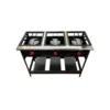 Anafe Industrial Lineal 3 Platos 42x35 Cm. Romuza_2 Anafe Industrial 2 Platos Alto 64x30 Cm. Romuza