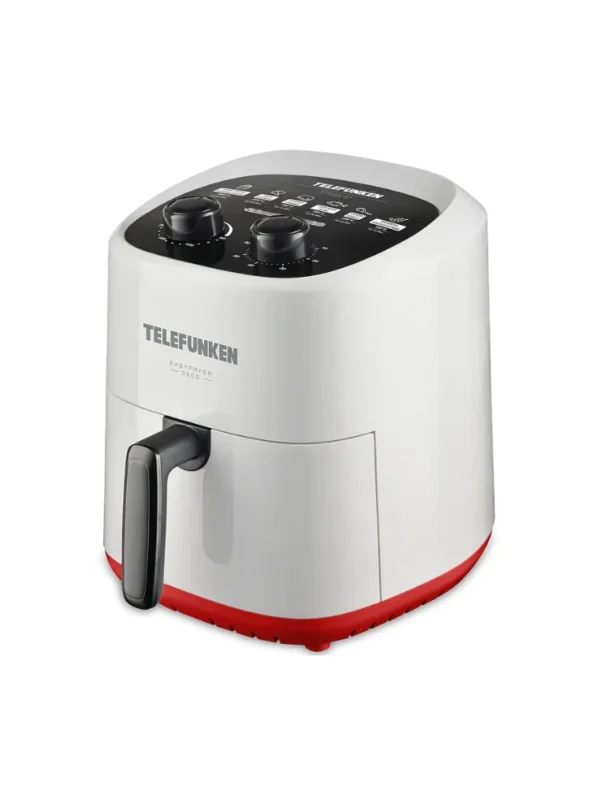Freidora De Aire Air Fryer 3600ml 1400W Blanco. Telefunken