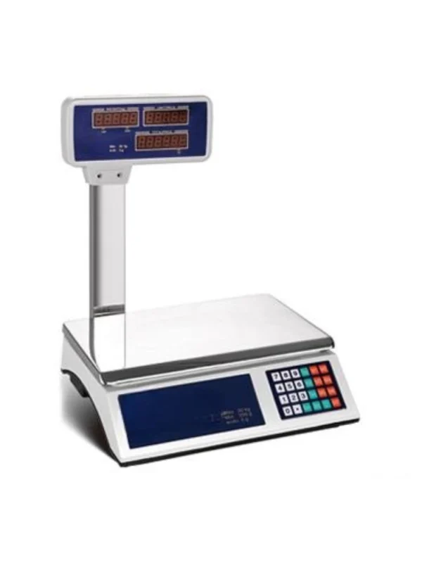Balanza Digital Acero 40 Kg Con Mástil. Maná