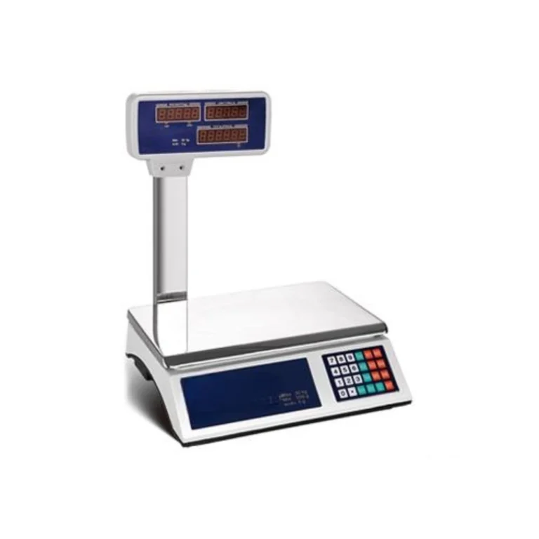 Balanza Digital Acero 40 Kg Con Mástil. Maná_1