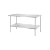 Mesón Central Acero Inoxidable 140x60 Cm_1 Mesón Central Acero Inoxidable 140x60 Cm